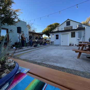 Patagonia Lumber - Patio in the back - Coffee Roasteries Near Me - Patagonia, Arizona Patagonia Lumber - Patio in the back - Coffee Roasteries Near Me - Patagonia, Arizona