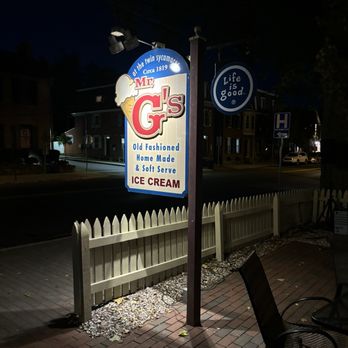 Mr G's Old Fashioned Ice Cream - Ice Cream & Frozen Yogurt Near Me - Gettysburg, Pennsylvania Mr G's Old Fashioned Ice Cream - Ice Cream & Frozen Yogurt Near Me - Gettysburg, Pennsylvania