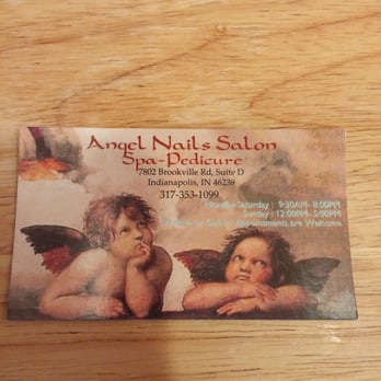 Angel Nails - Business card - Nail Salons Near Me - Indianapolis, Indiana Angel Nails - Business card - Nail Salons Near Me - Indianapolis, Indiana