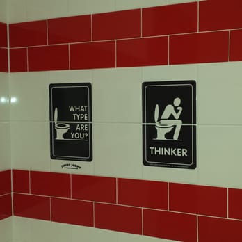 Jimmy John's - Inside the men's bathroom there's about 20 of these. Pretty funny - Sandwiches Near Me - San Clemente, California
