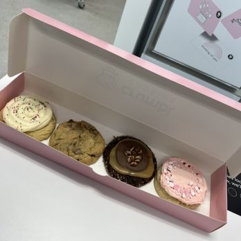 Crumbl - Brighton - Cookies boxed up - Bakeries Near Me - Boston, Massachusetts