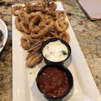BJ's Restaurant & Brewhouse - Crispy Calamari (not so crispy) - New American Near Me - Florence, Kentucky BJ's Restaurant & Brewhouse - Crispy Calamari (not so crispy) - New American Near Me - Florence, Kentucky