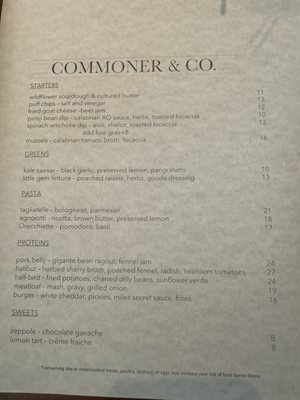 Menu photo 8 Commoner & Co Tucson, AZ Menu photo 8 Commoner & Co Tucson, AZ