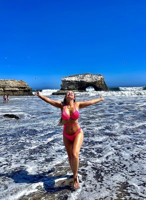Natural Bridges State Beach by null