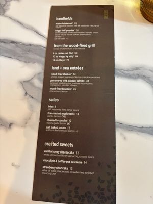 Menu photo 1 Cinder + Salt Seattle, WA Menu photo 1 Cinder + Salt Seattle, WA