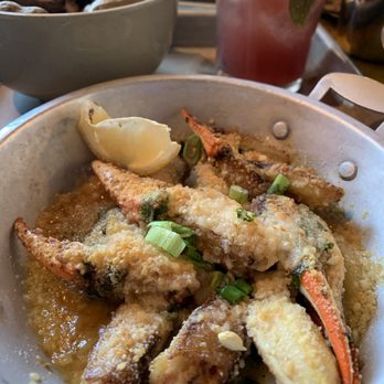 Bon Ton - Charbroiled crab claws....very fishy! - Cajun/Creole Near Me - Atlanta, Georgia