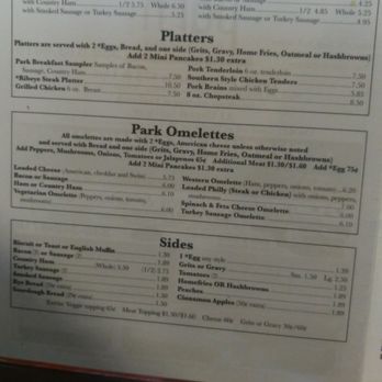 The Park Restaurant - Breakfast page 1 - Breakfast & Brunch Near Me - Burlington, North Carolina The Park Restaurant - Breakfast page 1 - Breakfast & Brunch Near Me - Burlington, North Carolina