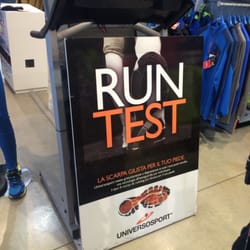 Universo Sport - Run test x capire la scarpa adatta per correre