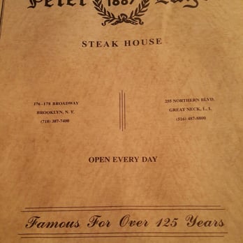 Peter Luger - Steakhouses Near Me - Brooklyn, New York Peter Luger - Steakhouses Near Me - Brooklyn, New York