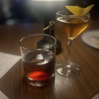 Aftermath - Black Manhattan and a Surprise Rum - New American Near Me - Phoenix, Arizona