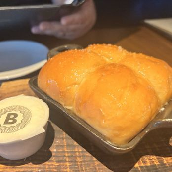 The Bancroft - Dinner rolls with butter - New American Near Me - Burlington, Massachusetts