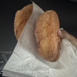 Cinnamon sugar donut Cinnamon sugar donut