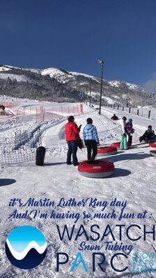 Wasatch Parc Snow Tubing by null