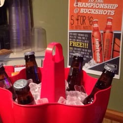 Buck Shot Bar - March Madness Buckets...I sense a cheap date