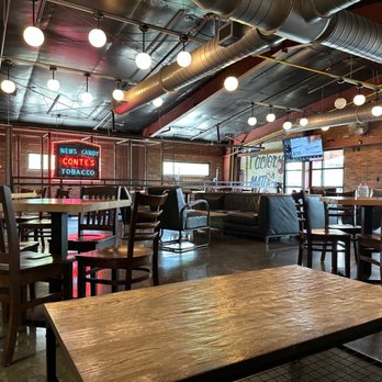 Fat Bottom Brewing - Upstairs seating - Breweries Near Me - Nashville, Tennessee Fat Bottom Brewing - Upstairs seating - Breweries Near Me - Nashville, Tennessee