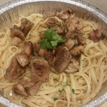 Nguyen's Kitchen - Garlic Pasta with Chicken - Vietnamese Near Me - Orange, California