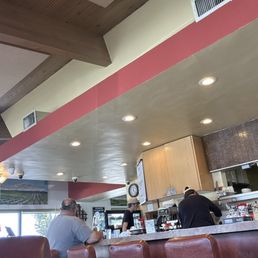 The counter is comfortable and friendly they also have comfortable seating in a family atmosphere The counter is comfortable and friendly they also have comfortable seating in a family atmosphere
