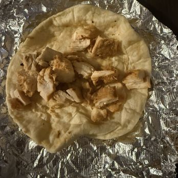 Tequila Bar & Grill - Chicken taco (as ordered on menu). - Mexican Near Me - Round Rock, Texas