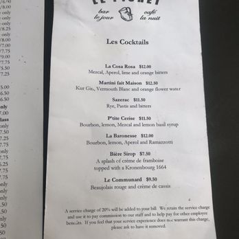 Le Pichet - French Near Me - Seattle, Washington