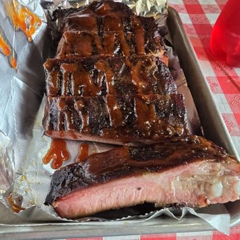 Texas BBQ Lady - Spare ribs. So meaty I almost think they lost $ with the cost of meat these days! - Barbeque Near Me - Jeffersonville, Indiana Texas BBQ Lady - Spare ribs. So meaty I almost think they lost $ with the cost of meat these days! - Barbeque Near Me - Jeffersonville, Indiana