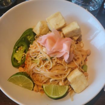 Blind Faith Cafe - Thai peanut noodles - Vegetarian Near Me - Evanston, Illinois Blind Faith Cafe - Thai peanut noodles - Vegetarian Near Me - Evanston, Illinois