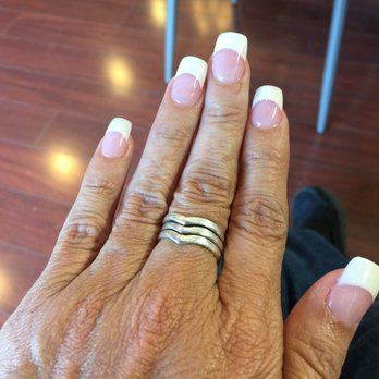 K&D Nails Salon - Perfect new set of pink and white! Not too much white! - Nail Salons Near Me - Livermore, California K&D Nails Salon - Perfect new set of pink and white! Not too much white! - Nail Salons Near Me - Livermore, California