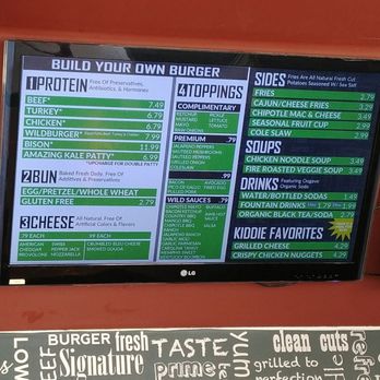 American Wildburger - Menu - Burgers Near Me - Des Plaines, Illinois