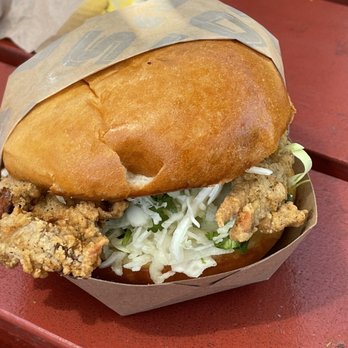 Gott's Roadside - Soft shell crab sandwich - Salad Near Me - Walnut Creek, California Gott's Roadside - Soft shell crab sandwich - Salad Near Me - Walnut Creek, California