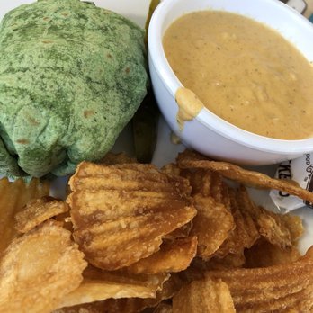 Key Largo Conch House - Lobster bisque and veggie wrap - Seafood Near Me - Key Largo, Florida