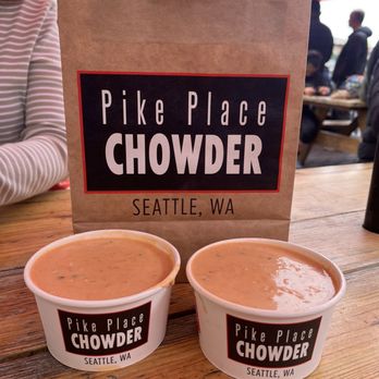 Pike Place Chowder - Smoked Salmon Chowder - Seafood Near Me - Seattle, Washington Pike Place Chowder - Smoked Salmon Chowder - Seafood Near Me - Seattle, Washington