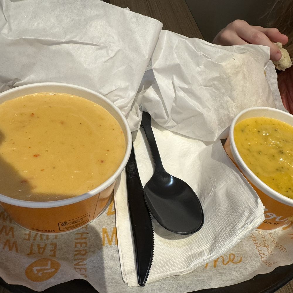 Lobster Bisque & Broccoli Cheddar Lobster Bisque & Broccoli Cheddar