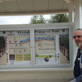 Walker Preserve - Sign. - Parks Near Me - Santee, California Walker Preserve - Sign. - Parks Near Me - Santee, California
