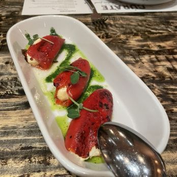 Cúrate - Goat cheese stuffed peppers - Tapas Bars Near Me - Asheville, North Carolina