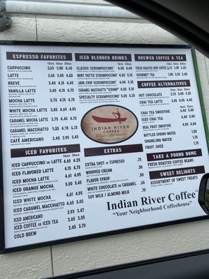 Menu photo 3 Indian River Coffee Co Melbourne, FL