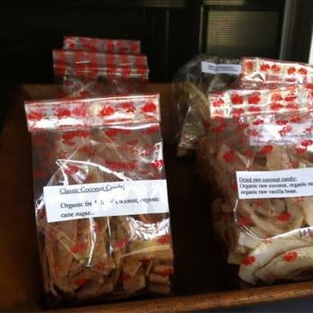 Garden Gourmet Cafe - dried coconut candy - Cafes Near Me - Hana, Hawaii