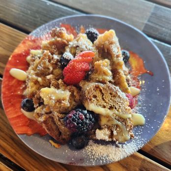PublicUs - Bread pudding.  Four of us shared it - Coffee & Tea Near Me - Las Vegas, Nevada