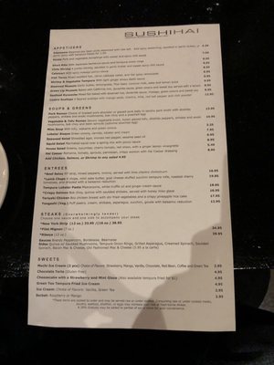 Menu photo 7 Sushi Hai Denver, CO