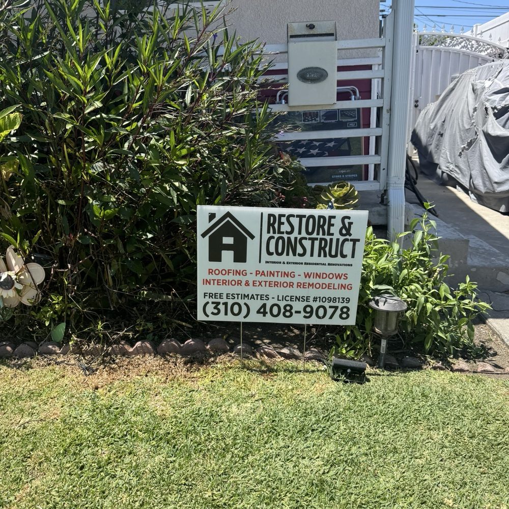 Restore & Construct Restore & Construct