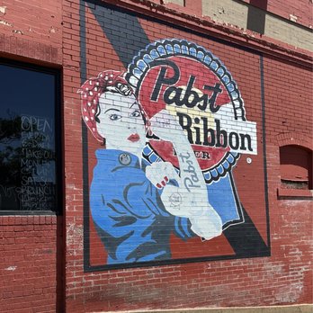 Highland Tavern - PBR mural - Bars Near Me - Denver, Colorado
