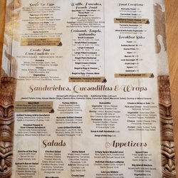 Aloha Bakery And Cafe - Menu