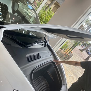 Tesla - Called a FRUNK. Front truck. LOVE IT! - Car Dealers Near Me - Honolulu, Hawaii