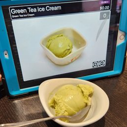 Green tea ice cream Green tea ice cream