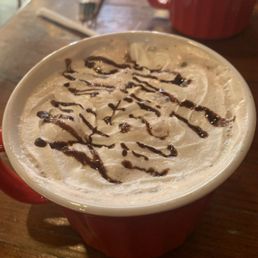 Holiday spirit hot cocoa