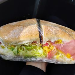 Di Rienzo's - Prosciutto and Havarti sandwich. $10.