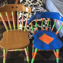 Flickinger's Furniture - Painted chairs