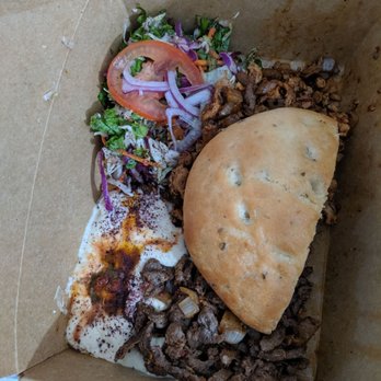 Mr. Kebab - Combo doner (replace rice with hummus) - Turkish Near Me - Union City, California