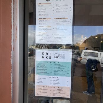 High Tide Coffee - Front window - Coffee & Tea Near Me - San Clemente, California