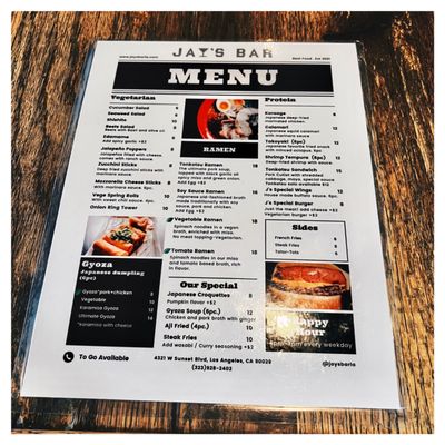 Menu photo 4 Jay's Bar Los Angeles, CA Menu photo 4 Jay's Bar Los Angeles, CA
