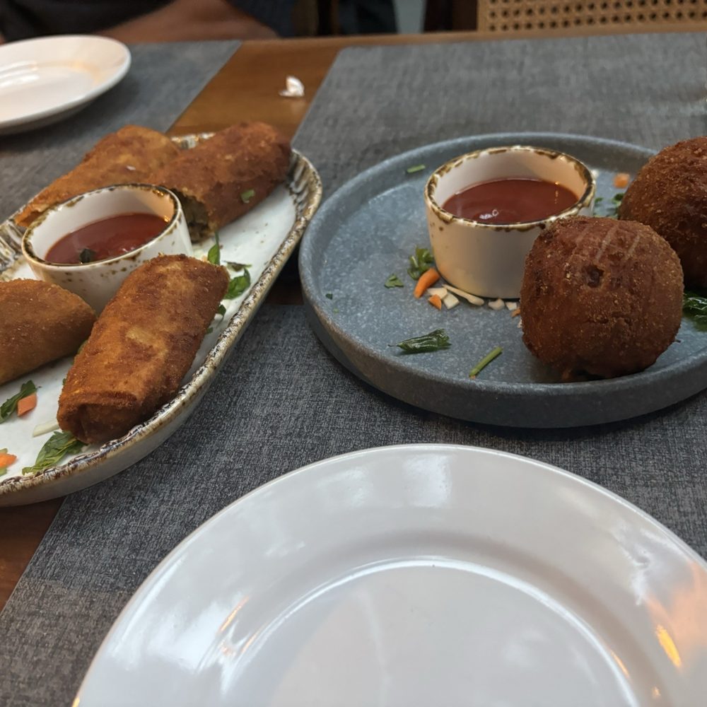Lungi - Mutton rolls n fish patties - Cocktail Bars Near Me - New York, New York