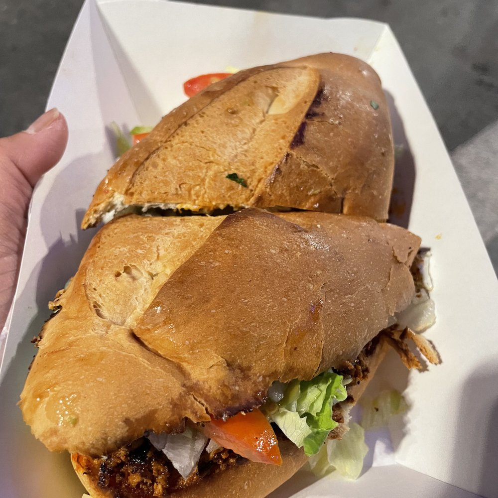 El Cardenal Taquería - The al pastor torta was enormous and packed with meat. It was outstanding and so flavorful. - Tacos Near Me El Cardenal Taquería - The al pastor torta was enormous and packed with meat. It was outstanding and so flavorful. - Tacos Near Me